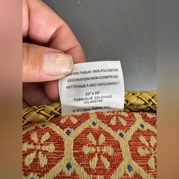 Waterford Linens‎ Floral Pillow - Picture 4 of 6